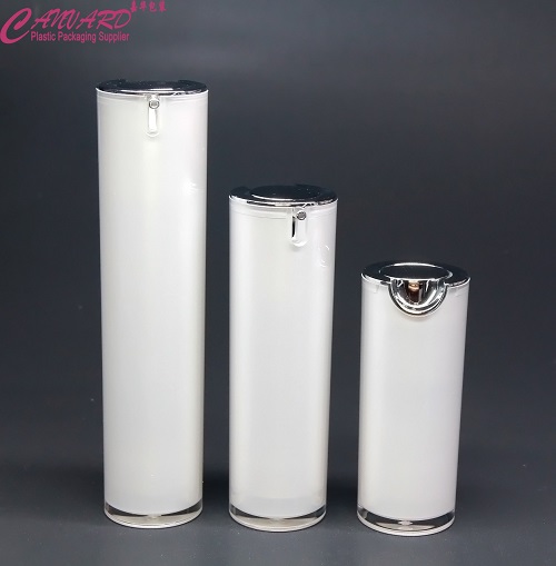 China Acrylic airless dispenser bottles 15ml-30ml-50ml on sale