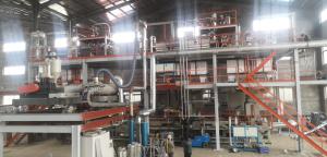 China Hot Selling SSS Spunmelt Nonwoven Fabric Production Line factory
