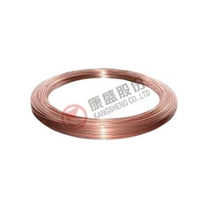 China Double Wall Copper Coated Steel Bundy Tube for Compressor Refrigeration Part (show) factory