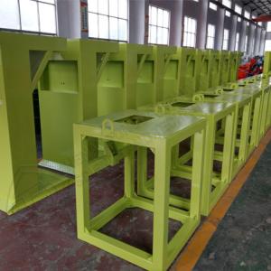China CE Approved Semi Automatic 25kg 50kg NPK Power Pouch Packing Machine for Fertilizer factory