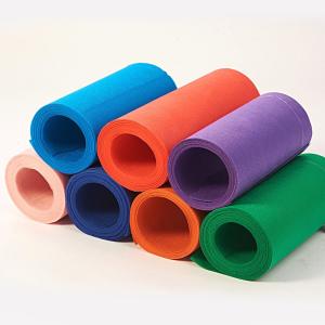 China Colorful Pp Spunbond Biodegradable Non Woven Fabric , Cheap Price Non Woven Melt Blown Fabric factory