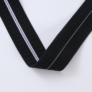 Factory Cheap price Custom logo Waist band nylon elastic Woven Jacquard Tape