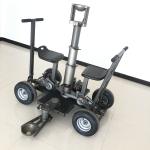 105cmx84cm Heavy Duty Camera Dolly , Heavy Moving Hydraulic Platform
