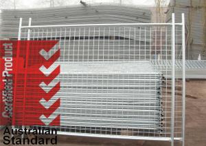 China 2.1mx2.4m Temporary Construction Fence Od32mm Wall Thickness 1.50mm factory