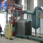 Steel plate profile pipe steel angle shot blasting Machine