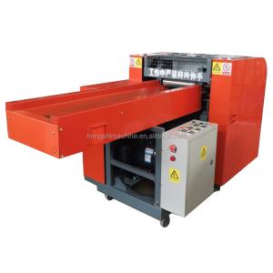 China 7.5kw Textile Processing Machine Recycle Yarn Fishing Net Fiber Shredder factory