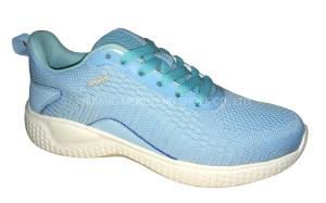 China 2021 New Style Pu Flyknit Sports Sneaker Shoes Lady Use factory