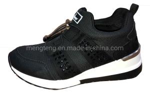 China Casual Jogging Women Sports Shoes With Pu Upper Shinny factory