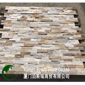 China China Rust Slate Ledger Panel Culture Stone Wall Tile on sale