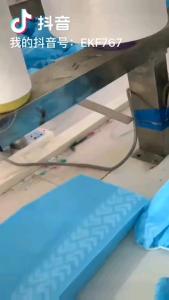 China Ce OEM Blue White Disposable Shoe Covers Blue Shoe Guys Premium Disposable Boot &amp; Shoe Covers factory
