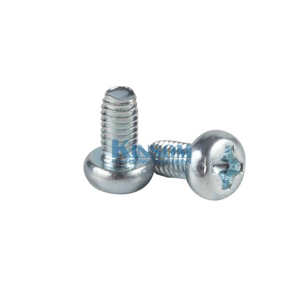 China Pan head phillips Taptite thread machine screws M3 M4 M5 M6 Zinc coating ROHS Cr6+ factory