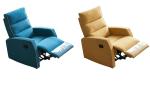 Nordic Small Apartment Sofa Single Multifunctional Fabric Sofa Lounge Chair