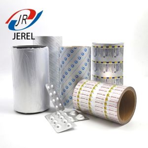 China JEREL 3-4GSM COATED PTP PHARMACEUTICAL ALUMINUM FOIL factory