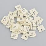 Factory Price Plastic Woven Luxury Clothing Labels for Garment