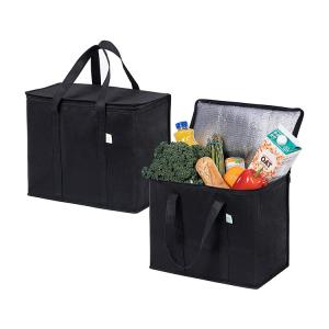 China Durable High Quality Popular Design Custom Logo Printed Insulated Thermal Non Woven Bag factory