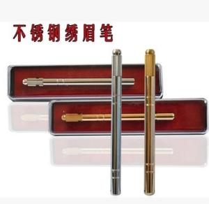 China Professional Manual Eyebrow Embroidery Pen Silver For Permanent Make Up factory