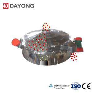 China Chinese Products Wholesale Direct Discharge Vibrating Screen Below 75 Db Sifter Small Flour Sieving Machine factory