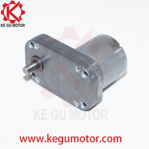 China low speed high torque 12v dc motor with 90 degree 38mm worm gearbox 5 rpm gear motor factory