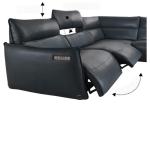 Italian Leather Sofa Italian Living Room Combination Sofa Space Capsule Electric