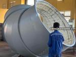 Large Diameter Ceramic Patch Composite Pipe