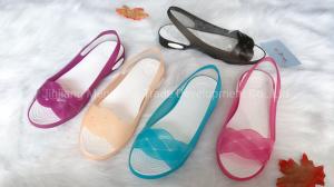 China Outdoor Women Jelly Sandals New Style Multi Color factory