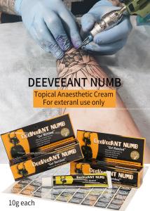 China Deevee Ant Numb Anesthetic Cream Tattoo Licocaine Cream For Permanent-Makeup Stop Pain factory