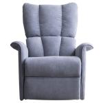 New Functional Electric Single-Seat Fabric Sofa Modern Minimalist Gray Rockable