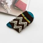Cheap High Quality Japanese Harajuku Socks Wavy Type Crew Length Girl Fashion