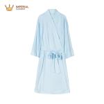 Home Bathrobe Custom Womens Clothing , Cotton Terry Cloth Pj Set