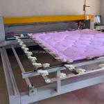 Continuous Type Single Head Quilting Leather Embroidery Machine Fiber Cotton