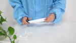 S&J disposable medical surgical face mask 3-ply non woven protective colorful