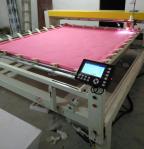 Continuous Type Single Head Quilting Leather Embroidery Machine Fiber Cotton
