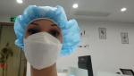 35g Yellow Operating Room Hair Covers Premium Disposable Bouffant Scrub Hats