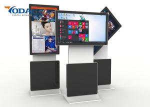 China Shopping Mall Touch Screen Monitor Multi Touch Screen Flip Monitor Display 60000Hrs Life Cycle factory