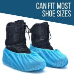 PP PE Plastic Overshoe Covers Non Woven Disposable Waterproof Shoe Protectors