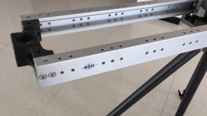 China 120CM Camera Video Track Dolly , Motorized Electric Slider Dolly For Smart Phone factory