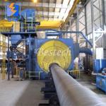 Round Steel Pipe External Surface Shot Blasting Machine