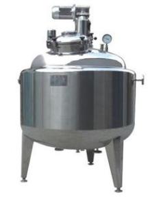 China 500L Stainless Steel Liquid Mixing Tank CE Stainless Steel Mixing Vessel factory