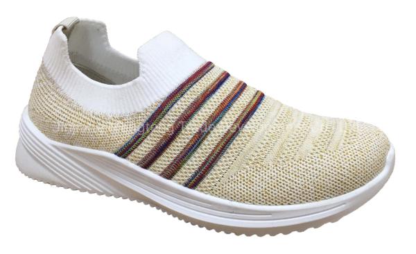 New Style Women′s Fashion Shoes Flyknit Shoes Suede Leather Sneaker Shoes Sport