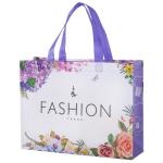 Promotional Nonwoven Coated Laminated Foldable Recyclable Printed Tote Carry