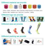 Custom compression anti slip Kids men women ankle socks white cotton sport socks