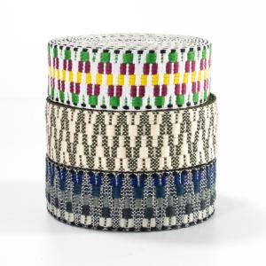China Cotton ribbon fashion Ethnic jacquard wedding 40mm for thick bag strap belt pet strap garment textile sewing decoration factory