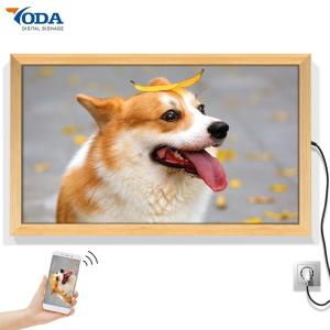 China Intelligent Smart Digital Picture Frame , HD Video Digital Photo Frame 35W factory