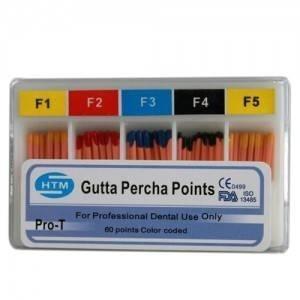China Dental Disposable Gutta Percha Points Pro-taper on sale