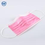 S&J disposable medical surgical face mask 3-ply non woven protective colorful