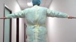 Visitor Isolation Ppe Aami Level2 Protective Hospital Gowns Disposable Gown with