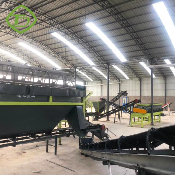 High quality organic fertilizer production line/compost fertilizer making