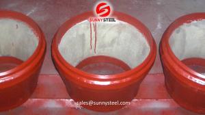 China Ceramic lined reducer pipe factory