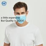 S&J OEM Non woven 3ply disposable medical surgical face mask non medical daily
