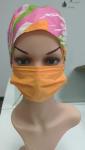 S&J Digital printing disposable spunlace non woven color 4 ply surgeon face mask